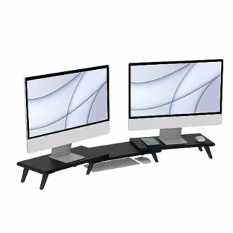 loukin Dual Monitor Stand Riser