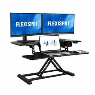FLEXISPOT Electric Standing Desk Converter