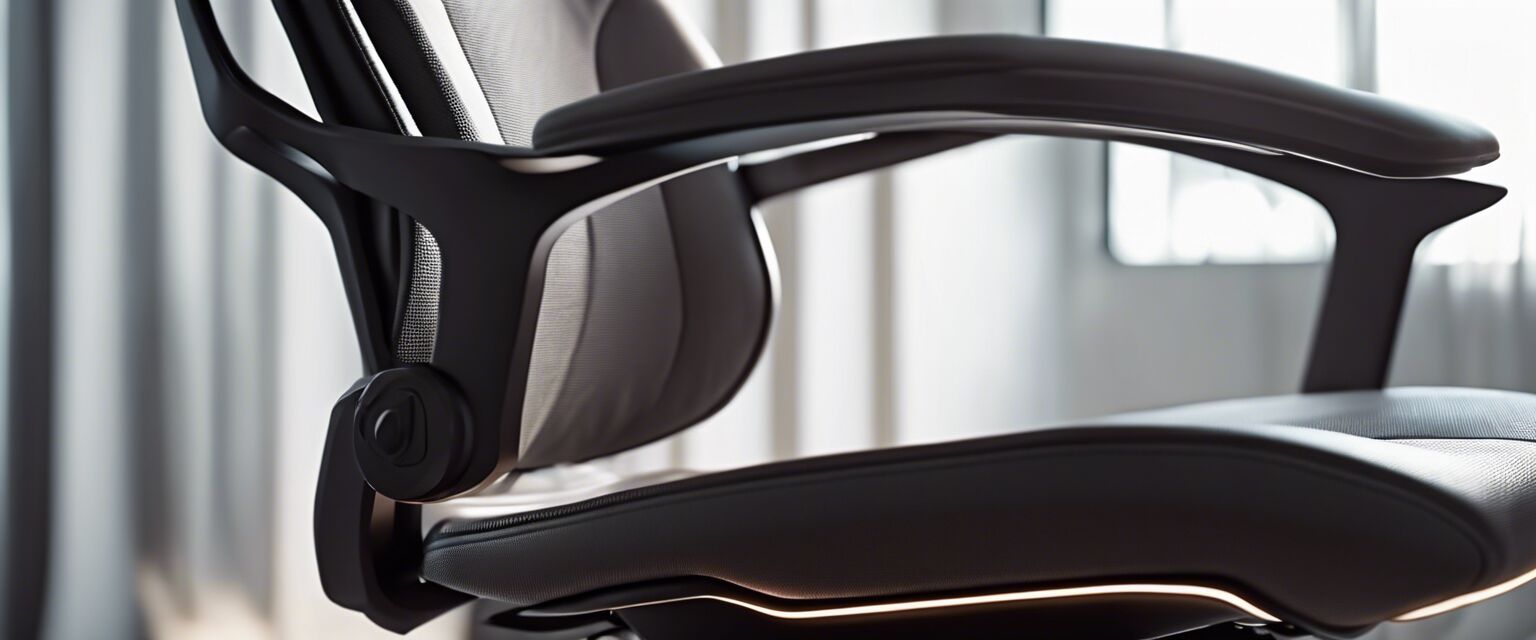 Features of an ergonomic chair