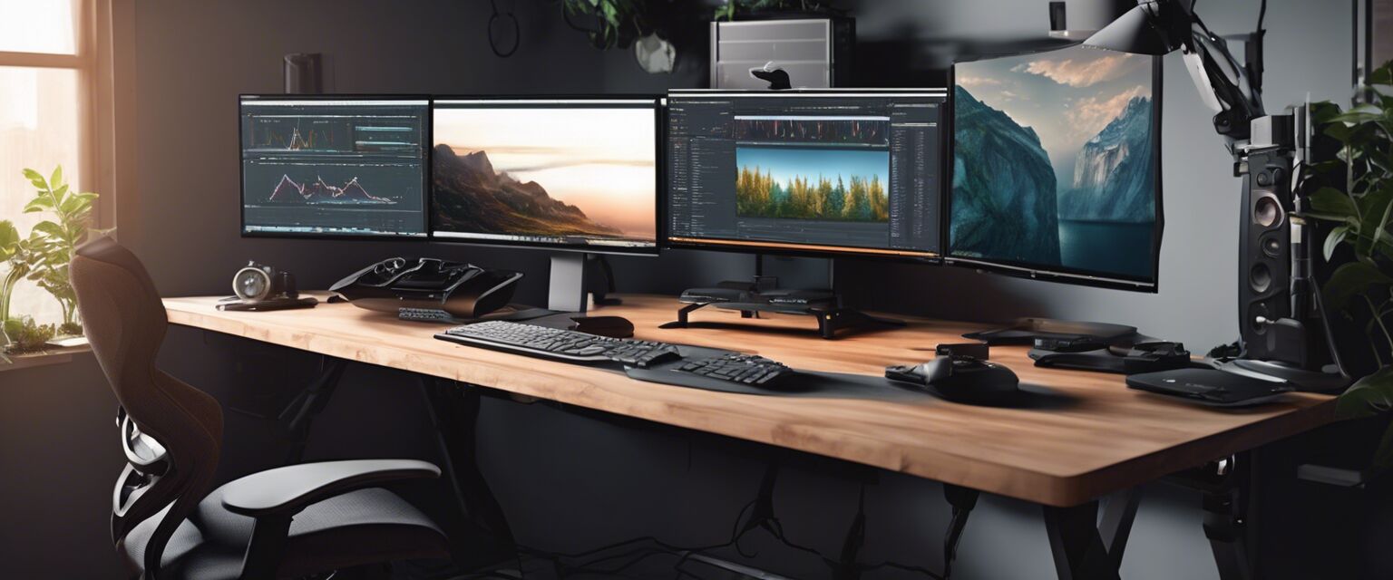 Ergonomic workspace accessories