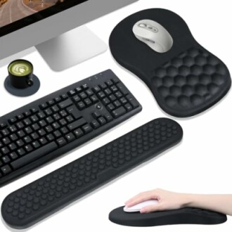 Ergonomic Mouse Pad with Wrist Rest