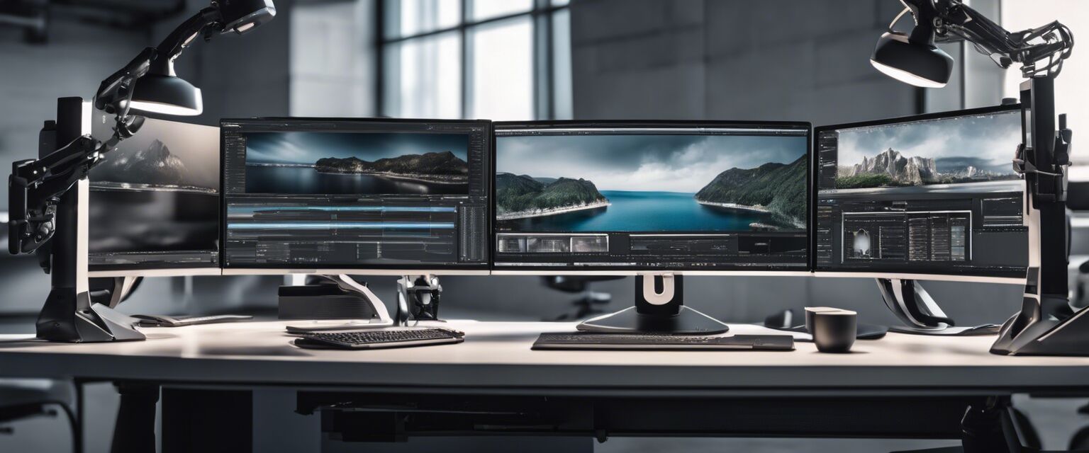Types of ergonomic monitor stands