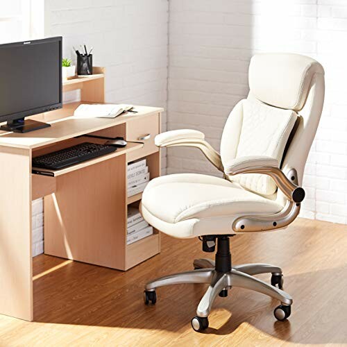 Ergonomic office chair in a home workspace