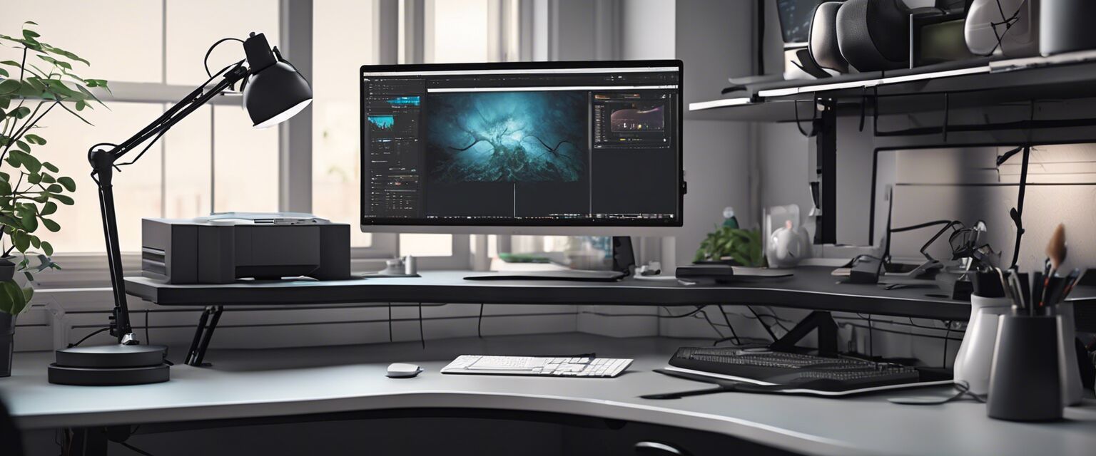 Ergonomic Desk Setup
