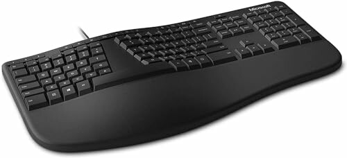 Microsoft ergonomic keyboard with split design