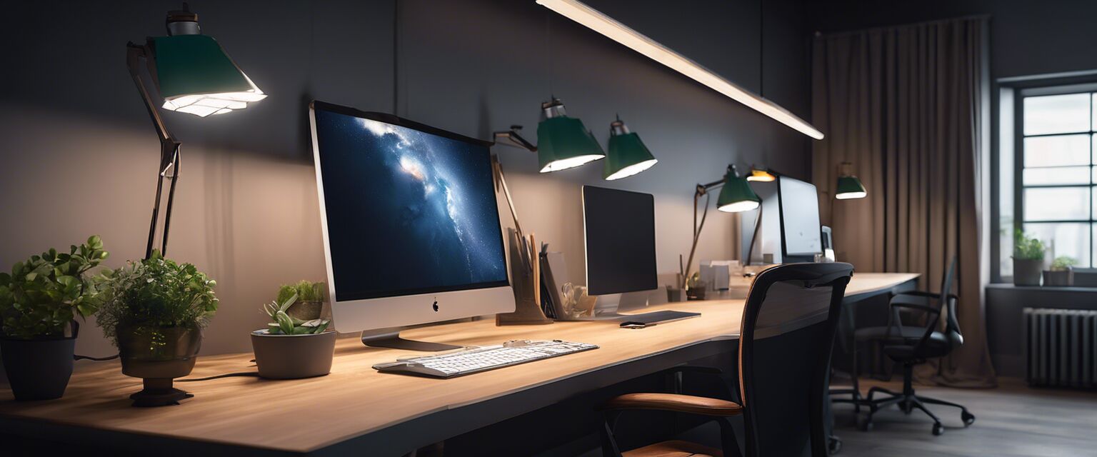 Task lighting options